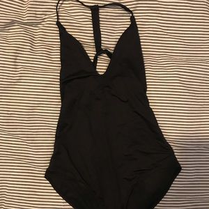 Roxy Black One Piece Swimsuit Size Large